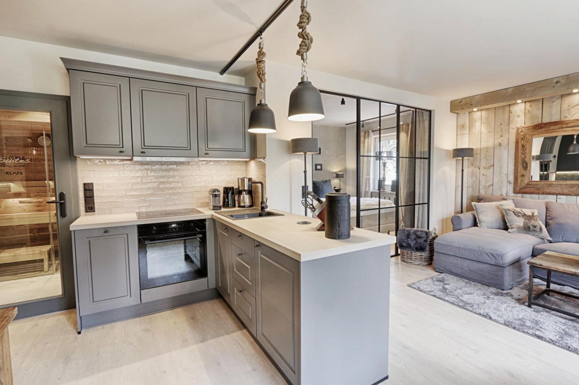 Home Suites Loft Mit Sauna برونلاغ المظهر الخارجي الصورة